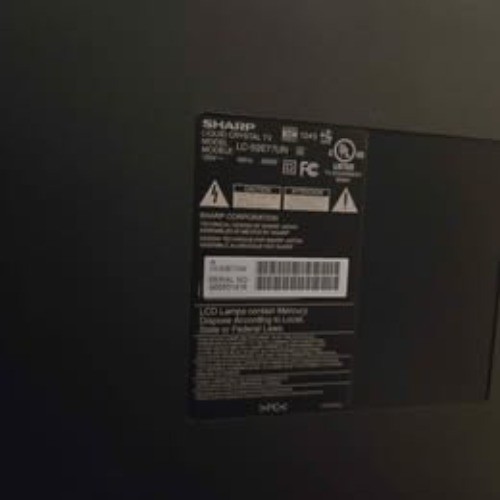 Sharp aquos lcd - sharp, 52"
